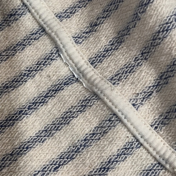 MAISON Scoth stripes cropped open front jacket size 1 / Small /  US 6 - Picture 12 of 15